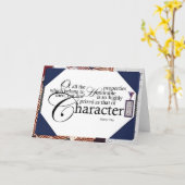 Ehrwürdige Männer Notecard Karte (Gelbe Blume)