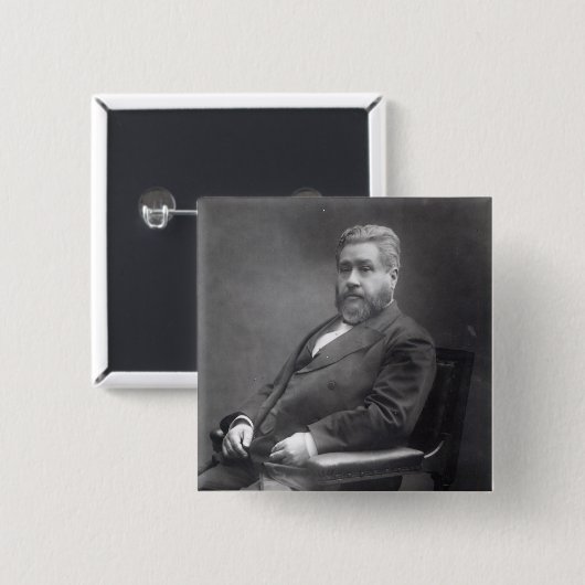 Ehrwürdiger Charles Haddon Spurgeon Button (Vorne & Hinten)