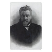 Ehrwürdiger Charles Haddon Spurgeon Mini Klemmbrett (Rückseite)