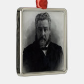 Ehrwürdiger Charles Haddon Spurgeon Silbernes Ornament (Rechts)