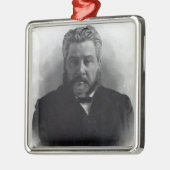Ehrwürdiger Charles Haddon Spurgeon Silbernes Ornament (Links)