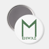 Ehwaz Magnet (Vorderseite/Rückseite)