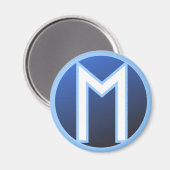 Ehwaz Rune Magnet (Vorderseite/Rückseite)