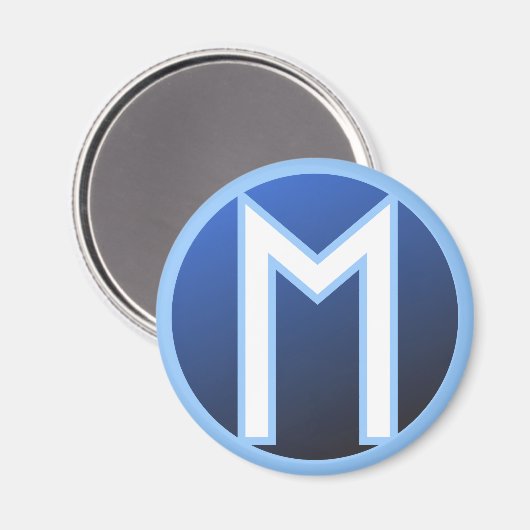 Ehwaz Rune Magnet (Vorderseite/Rückseite)