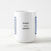 Ehwaz Rune Tasse - Loyalität! (Mittel)