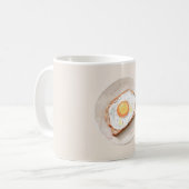 Ei auf Toast Kaffeetasse (Vorderseite Links)