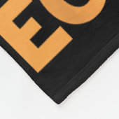 Ei-Aufgeregtes Lustiges Osterhuhn-Design Fleecedecke (Ecke)