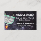 Ei Beaters Rakete Universum Stand Mixer Bäckerei B Visitenkarte