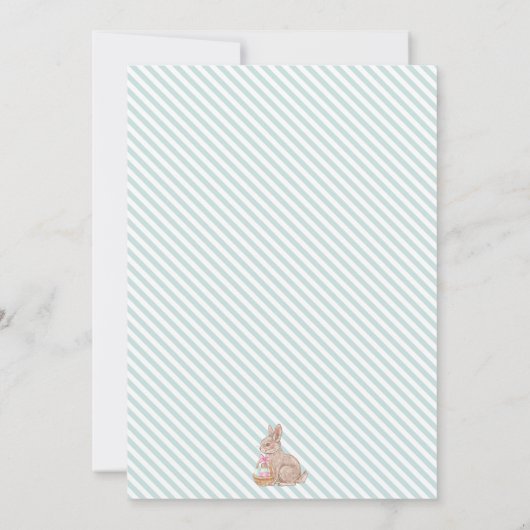 Ei Blue Oaster Good EierMember Certificate Card Einladung (Rückseite)