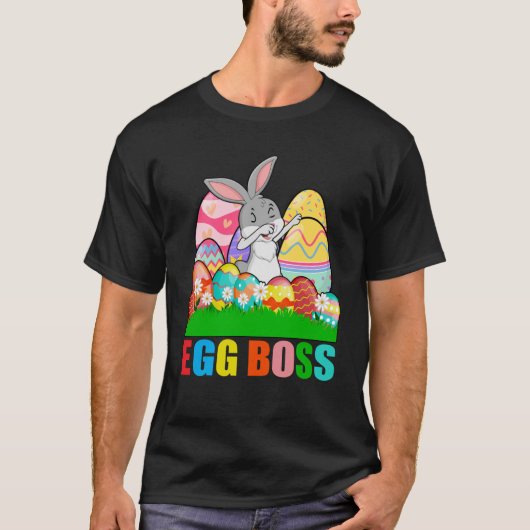 Ei Boss Osterdabbing Bunny Kids Kleinkind Boys Gi T-Shirt (Vorderseite)