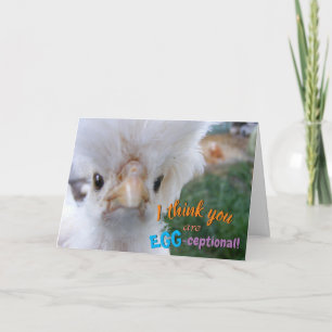 Ei-Ceptional Danke-Card Karte
