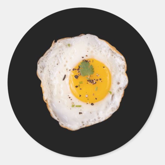 Ei Costume Funny Halloween Ei Weihnachtsfest Party Runder Aufkleber (Vorderseite)