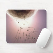 Ei, das durch Samenzellen befruchtet wird Mousepad (Mit Mouse)