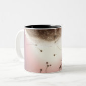 Ei, das durch Samenzellen befruchtet wird Zweifarbige Tasse (Vorderseite Links)