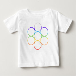 Ei des Lebens Chakra Baby T-shirt