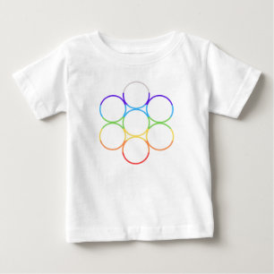 Ei des Lebens Chakra Baby T-shirt