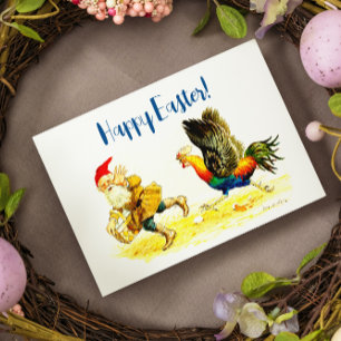 Ei-Dieb Vintage Lustig Jenny Nyström Ostern Feiertagspostkarte