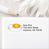 Ei-Eier Picnic Food Address Labels (Insitu)