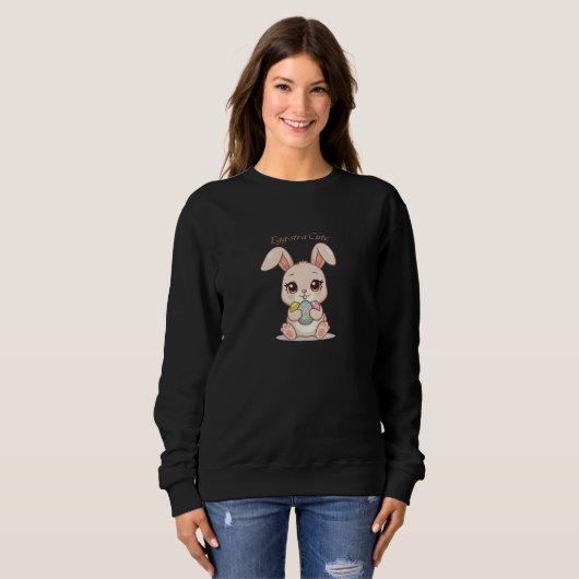 Ei-extra Niedlich Sweatshirt (Vorne ganz)
