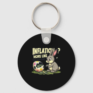 Ei-Flation Lustiges Ostern Inflation T-Shirt  Schlüsselanhänger