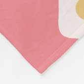 Ei Fried Breakfast farbenfroh Fleecedecke (Ecke)