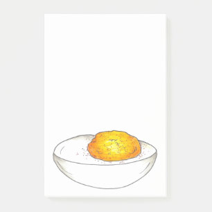 Ei, geweiht, Picnic Food Feinschmecker stellen sei Post-it Klebezettel