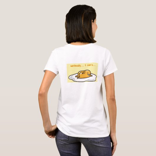 Ei gudetama T-Shirt (Schwarz voll)