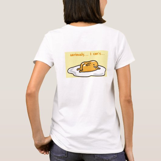 Ei gudetama T-Shirt (Rückseite)