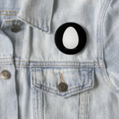 Ei Halloween-Kostüm so tun, als wäre ich ein mit E Button (Beispiel)