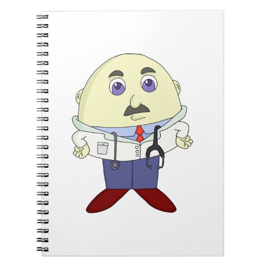 Ei Head Doctor Notizblock (Vorderseite)