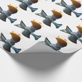 Ei Head Quirky Designs Geschenkpapier (Ecke)