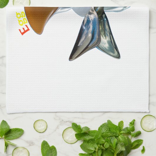 Ei Head Quirky Designs Handtuch (Gefaltet)