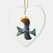 Ei Head Quirky Designs Keramik Ornament (Links)