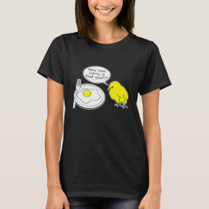 Ei  Heilige Kuh Larry Bist Du Das Spiegelei T-Shirt
