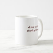 (Ei) Holzklotz Kaffeetasse (VorderseiteRechts)