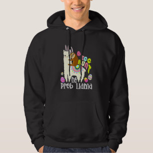 Ei Hunt No Prob Llama Bunny Sloth Riding Llama Ea Hoodie