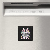 Ei Hunt Supervisor Funny Oaster Day Egg Hunt Squa Magnet (In Situ (Geschirrspüler))