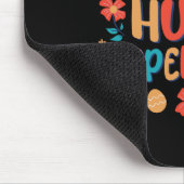 Ei Jagd Hüter Eier Jagd Party Ostertag Mousepad (Ecke)