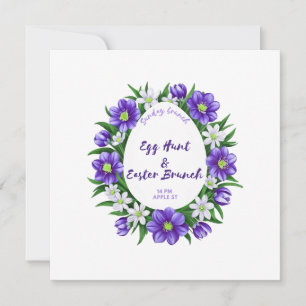 Ei-Jagd, Osterbrunch-Einladung Einladung