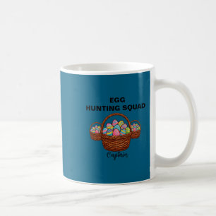 Ei Jagdtrupp Kapitän angepasst süß Ostern Kaffeetasse
