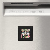 Ei Jagen Squad Ostertag Bunny Egg Hunt Happy Magnet (In Situ (Geschirrspüler))