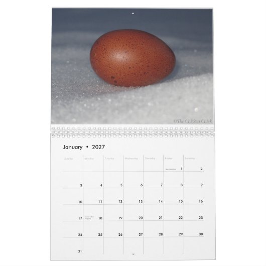 Ei-Kalender Kalender (Jan 2027)