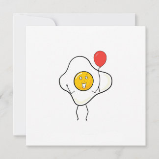 Ei-Karte mit Luftballon, personalisieren, anpassen Karte