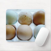 Ei-Karton voll sortierte farbige Eier Mousepad (Mit Mouse)