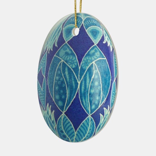 Ei Keramik Ornament (Links)