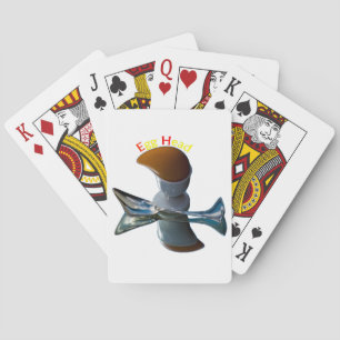 Ei Kopf Verrückte Designs Spielkarten