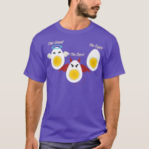 Ei-Kostüm Geweihter Witz Halloween Liebe Eier T-Shirt