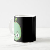 Ei-Lehrer-Halloween Die saure Traube Kaffeetasse (Vorderseite Links)