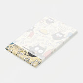 Ei mit Fleischmuster Post-it Klebezettel (angewinkelt)