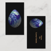 Ei mit Wolken Visitenkarte (Vorne/Hinten)